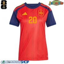 Maglie da calcio Spagna Pedri Gonzalez #20 Prima Maglia Femminile Mondiali 2026  Manica Corta